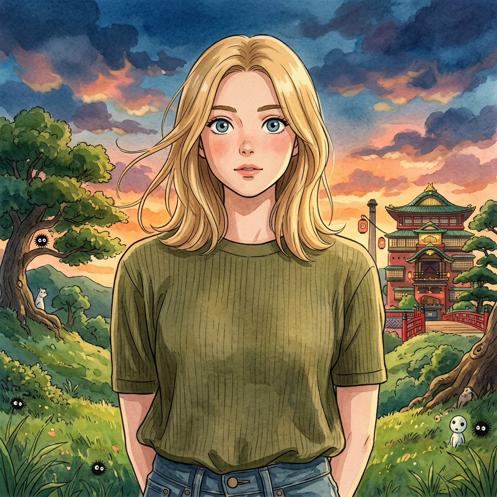 AI Studio Ghibli Portrait Generator | Anime Style Photo | Morphed
